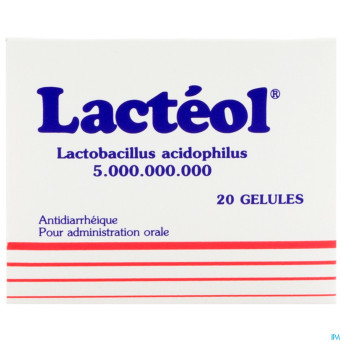 Lacteol 170mg caps  20