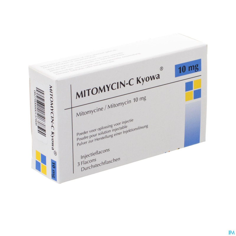 Mitomycin-c  fl inj  3 x 10 mg