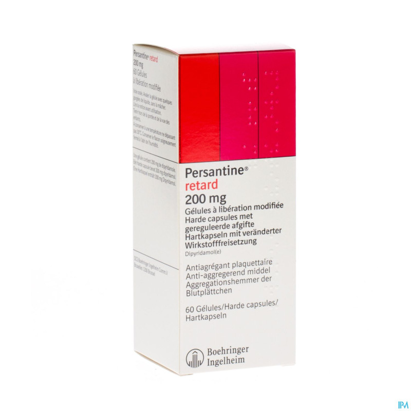 Persantine retard caps 60x200mg