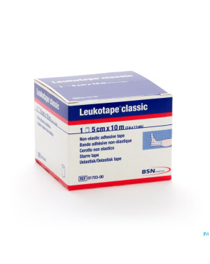 Leukotape classic blanc    5,00cmx10m 1 0170300