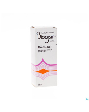 Biogam mn-cu-co    fl 60ml