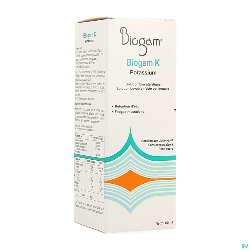 Biogam k    fl 60ml