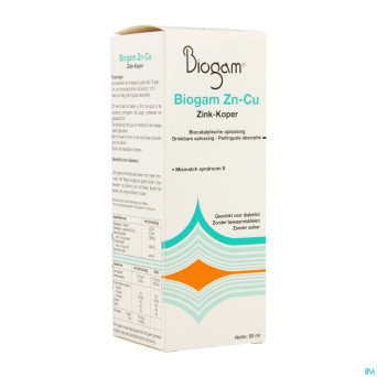 Biogam zn-cu    fl 60ml