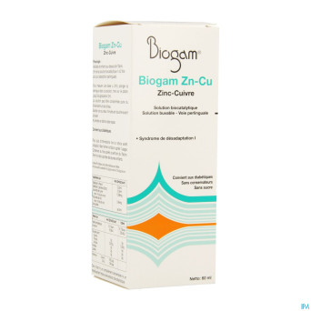 Biogam zn-cu    fl 60ml