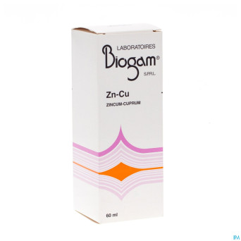 Biogam zn-cu    fl 60ml