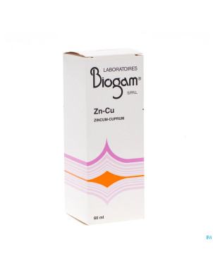 Biogam zn-cu    fl 60ml