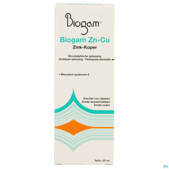 Biogam zn-cu    fl 60ml