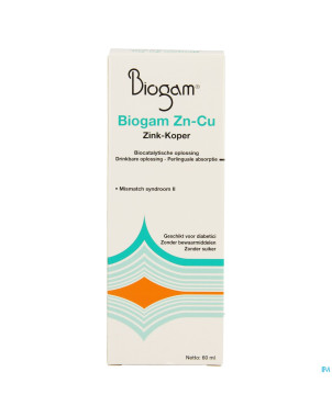 Biogam zn-cu    fl 60ml