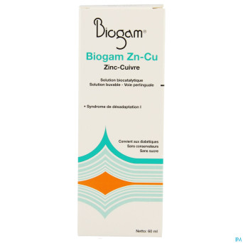 Biogam zn-cu    fl 60ml