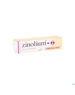 Zinolium gel tube 5g