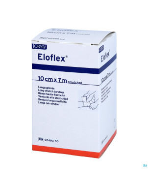 Eloflex bande elast compres.legere 10cmx7m 0249000