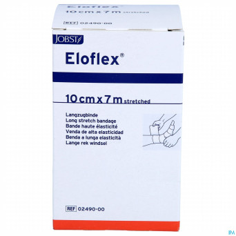 Eloflex bande elast compres.legere 10cmx7m 0249000