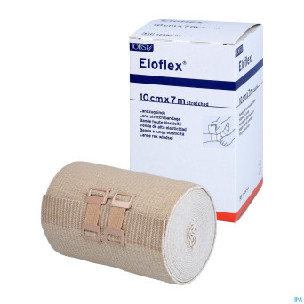 Eloflex bande elast compres.legere 10cmx7m 0249000