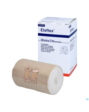 Eloflex bande elast compres.legere 10cmx7m 0249000