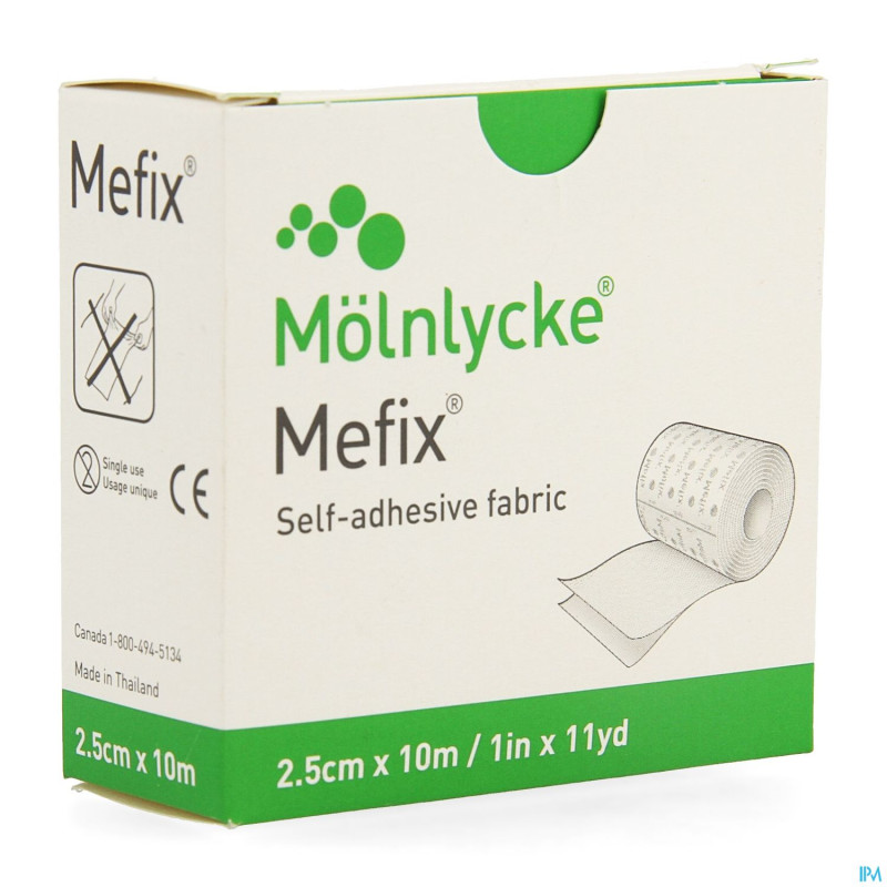 Mefix fixation adhesive    2,5cmx10,0m  1 310250