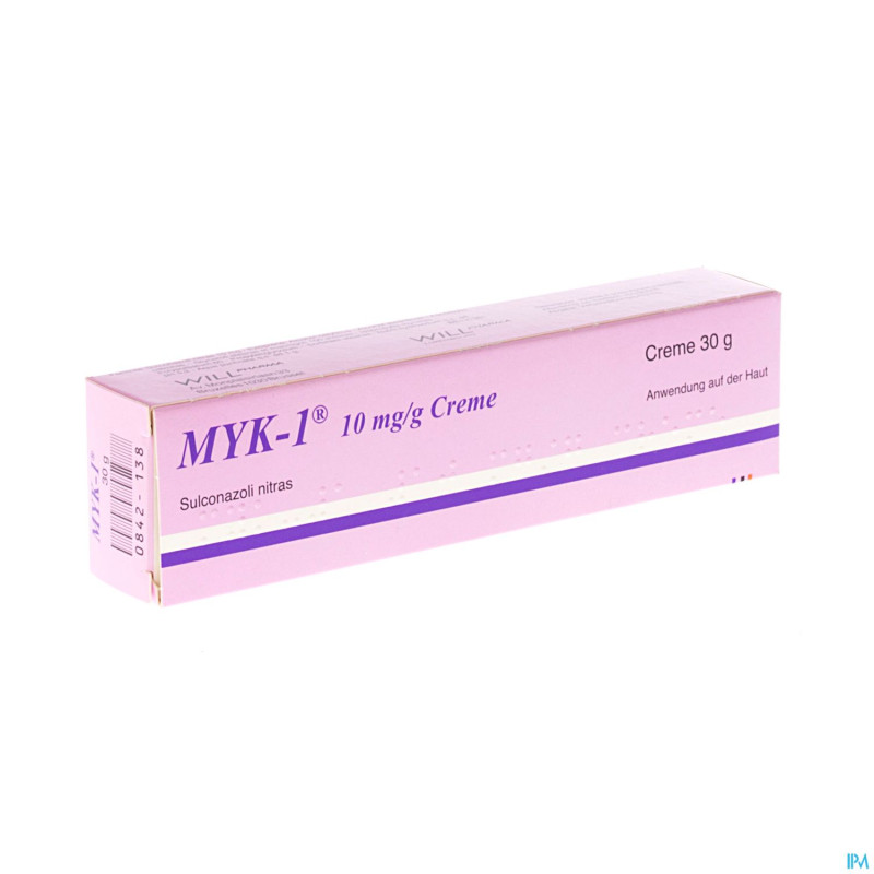 Myk 1 creme derm 1 x 30 g  1%