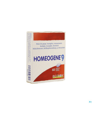 Homeogene n 9    comp 60 boiron