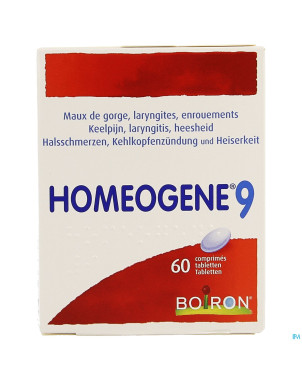 Homeogene n 9    comp 60 boiron