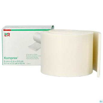 Komprex binde    8cmx 2m epais.0,5cm 22313