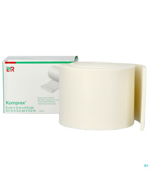 Komprex binde    8cmx 2m epais.0,5cm 22313