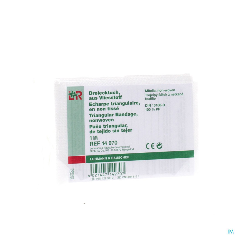 Echarpe triangulaire n/tisse    96x96x136 1 14970