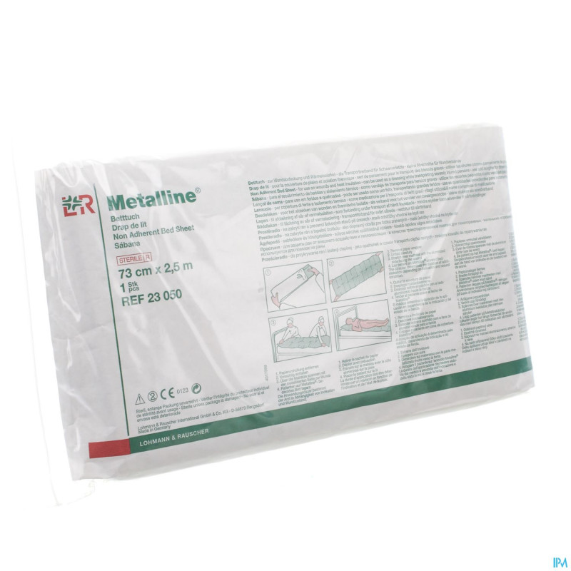 Metalline drap lit ster    73cmx2,5m    23050