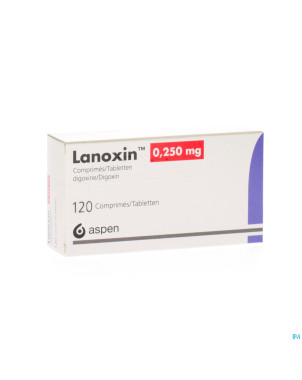 Lanoxin 250 comp  120 x 0,250 mg