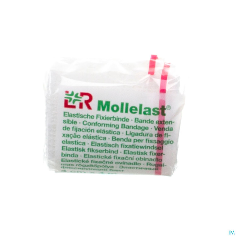 Mollelast bande gaze elast cello    4cmx4m 14410