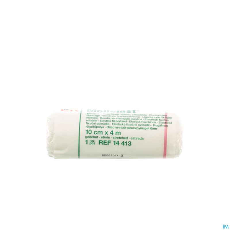 Mollelast bande gaze elast cello    10cmx4m 14413