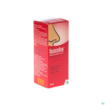 Vasocedine naphazoline gutt 15ml