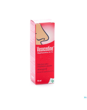 Vasocedine naphazoline gutt 15ml