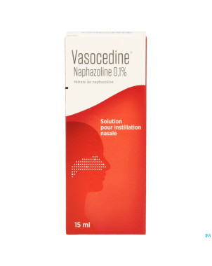 Vasocedine naphazoline gutt 15ml