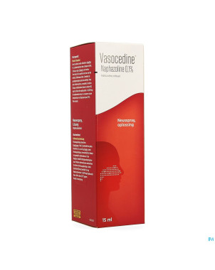 Vasocedine naphazoline spray   15ml