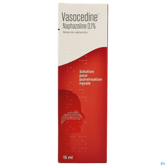 Vasocedine naphazoline spray   15ml