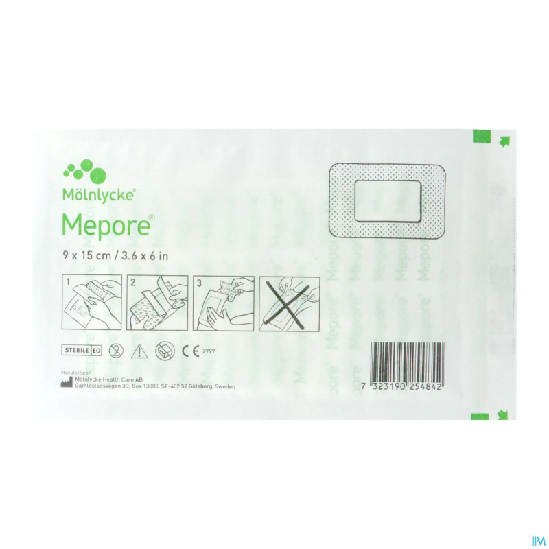 Mepore cp/ kp ster 9x15cm  1 671000