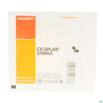 Cicaplaie pans sterile    10,0cmx 8cm   1 66660273