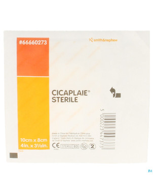 Cicaplaie pans sterile    10,0cmx 8cm   1 66660273
