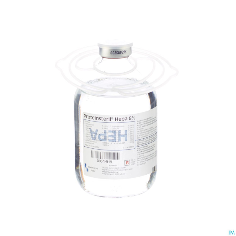 Proteinesteril hepa 8% 1 x 500 ml