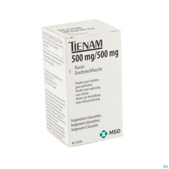 Tienam fl perf iv 500mg-500mg/120ml