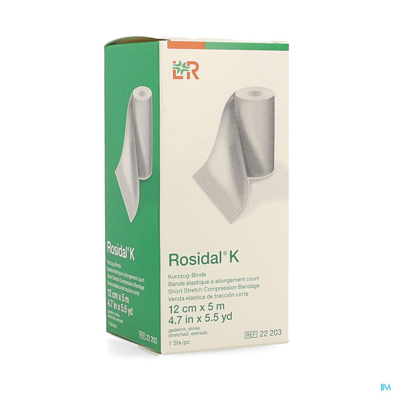 Rosidal k bande elast    12cmx5m 22203