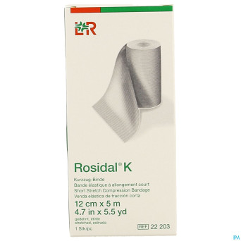 Rosidal k bande elast    12cmx5m 22203