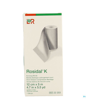 Rosidal k bande elast    12cmx5m 22203