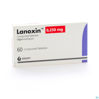 Lanoxin 250 comp   60 x 0,250 mg