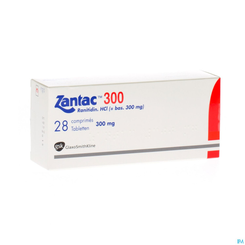 Zantac 300 comp  28 x 300 mg