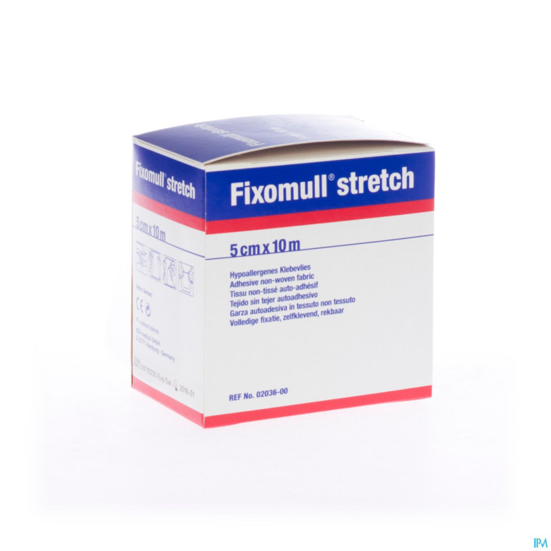 Fixomull stretch adh    5cmx10m 1 0203600