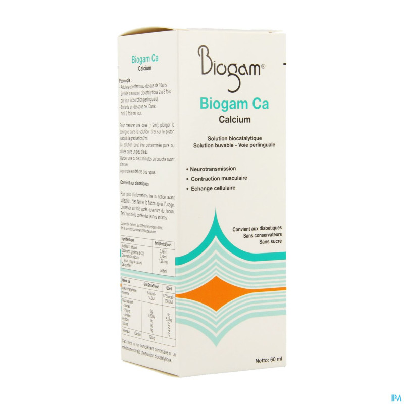 Biogam ca    fl 60ml