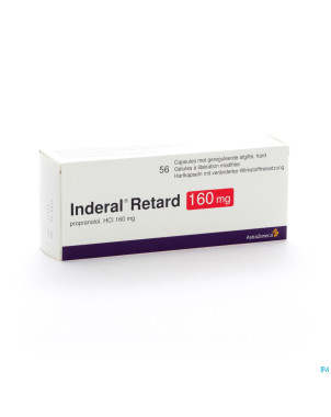 Inderal retard caps 56x160mg
