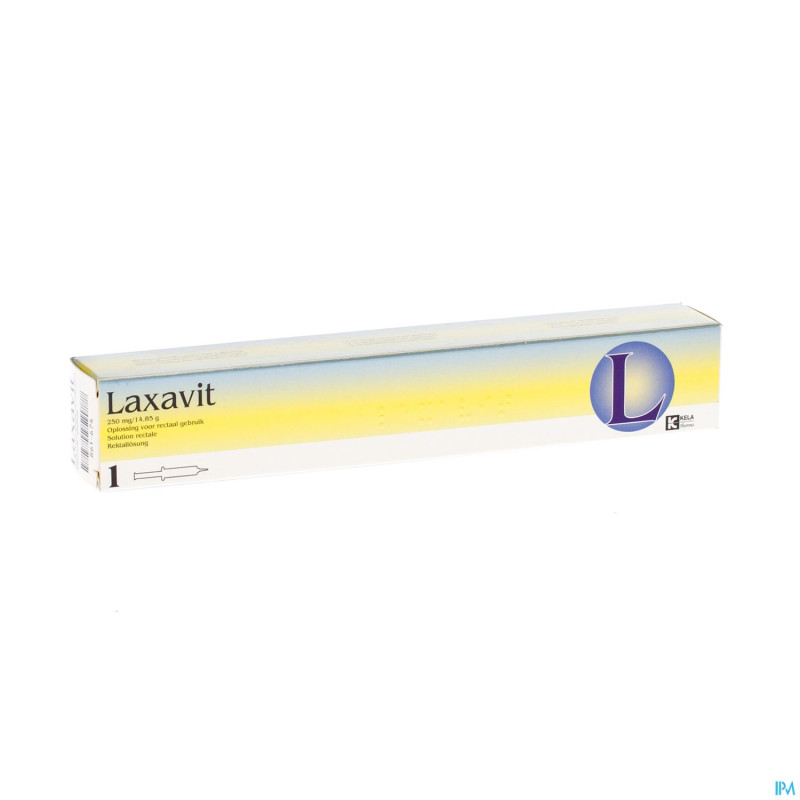 Laxavit micro enema inj  1x12ml