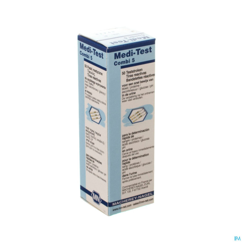 Medi-test combi 5  band. 50    s