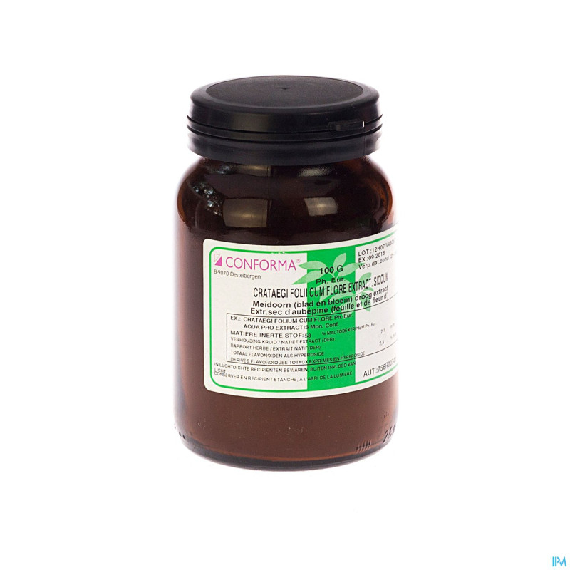 Aubepine extr.sec ph.helv 100g conf